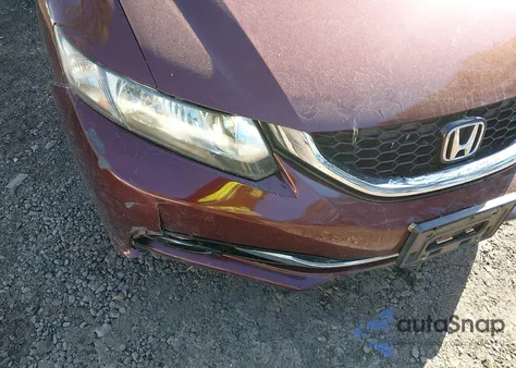 2015 Honda Civic Ex из США, поврежденный, VIN 2HGFB2F89FH554723